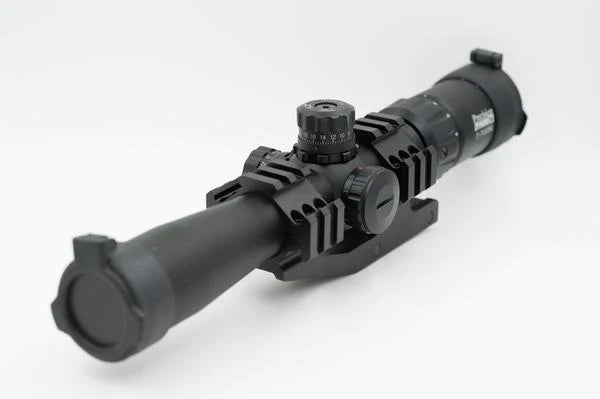 Precision Dynamics 2-7x32 Illuminated Rifle Scope w/ Cantilever Mount