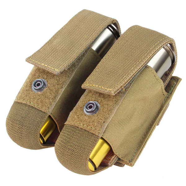 Condor Double 40mm Grenade Pouch – Coyote Brown | Condor