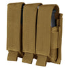 Condor Triple Pistol Mag Pouch – Coyote Brown