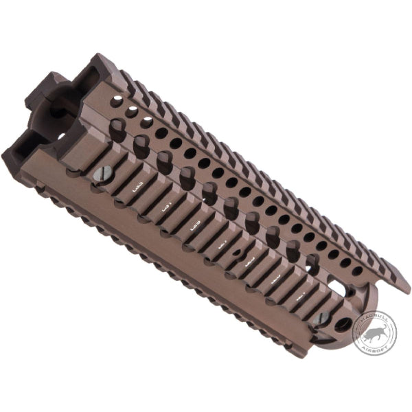 Daniel Defense Licensed Omega RIS Handguard for Airsoft by Madbull - 9" FDE