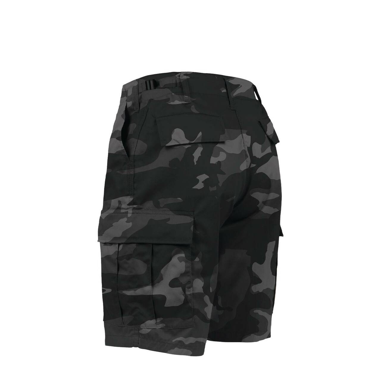 Colored Camo BDU Cargo Shorts – Black Camo | Rothco