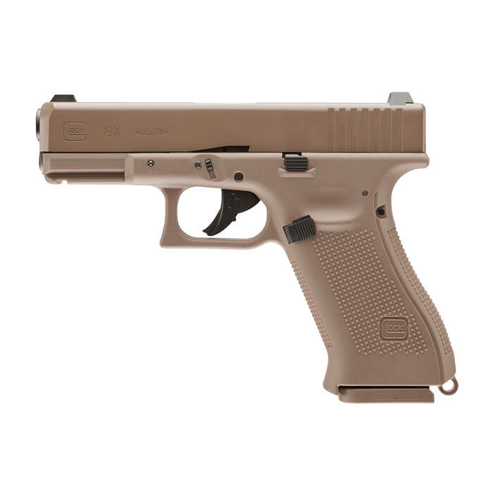 Licensed G19X 4.5mm BB Pistol – Coyote Brown