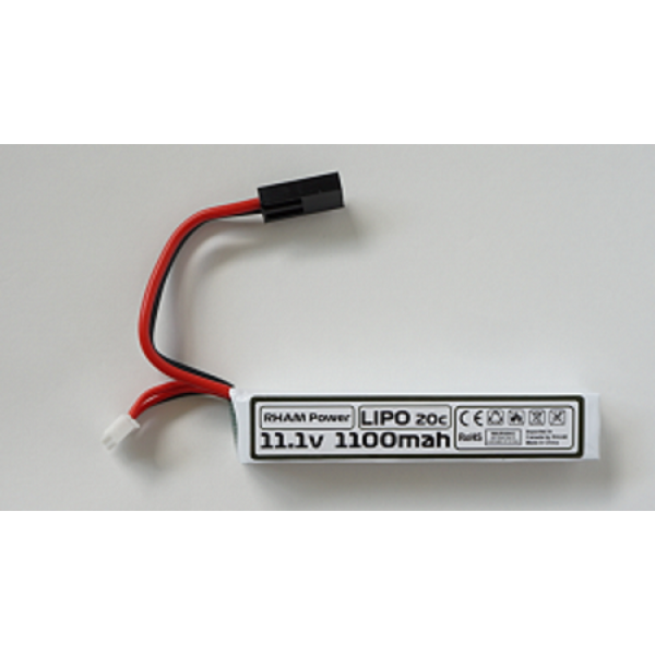 RHAM 11.1v Lipo 1100mAh Mini Stick Battery | RHAM