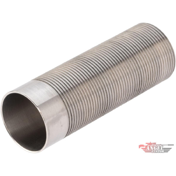 Angel Custom CNC Advanced Stainless Ribbed Airsoft AEG Cylinder – Type 0 | Angel Custom