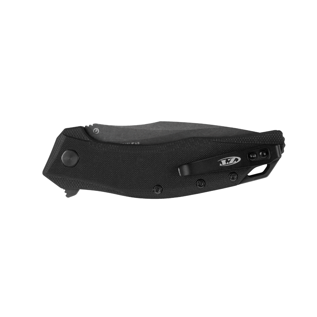 ZT 0357BW Assisted Folding Knife – 20CV Steel Black Wash Coating
