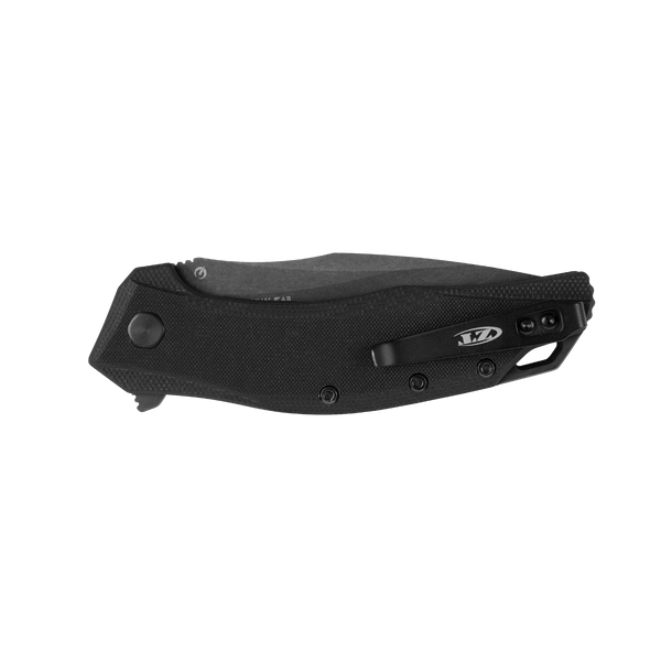ZT 0357BW Assisted Folding Knife – 20CV Steel Black Wash Coating