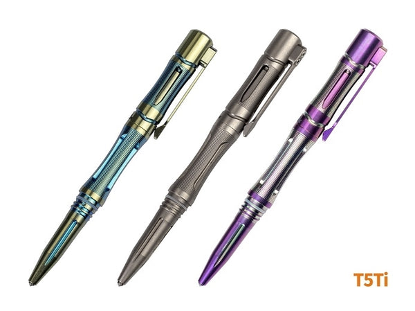 Fenix T5Ti Titanium Tactical Pen – 3 colors | Fenix