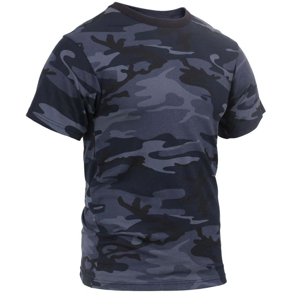 Color Camo T-Shirt – Midnight Blue  Camo