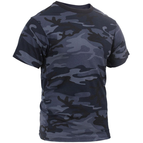 Color Camo T-Shirt – Midnight Blue  Camo | Rothco