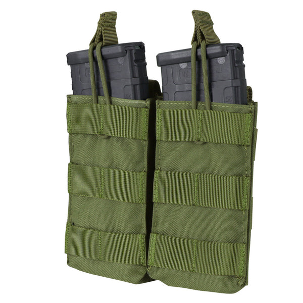 Condor Double M4/M16 Open Top Mag Pouch – Olive Drab | Condor