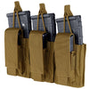 Condor Triple Kangaroo Mag Pouch Gen II – Coyote Brown | Condor