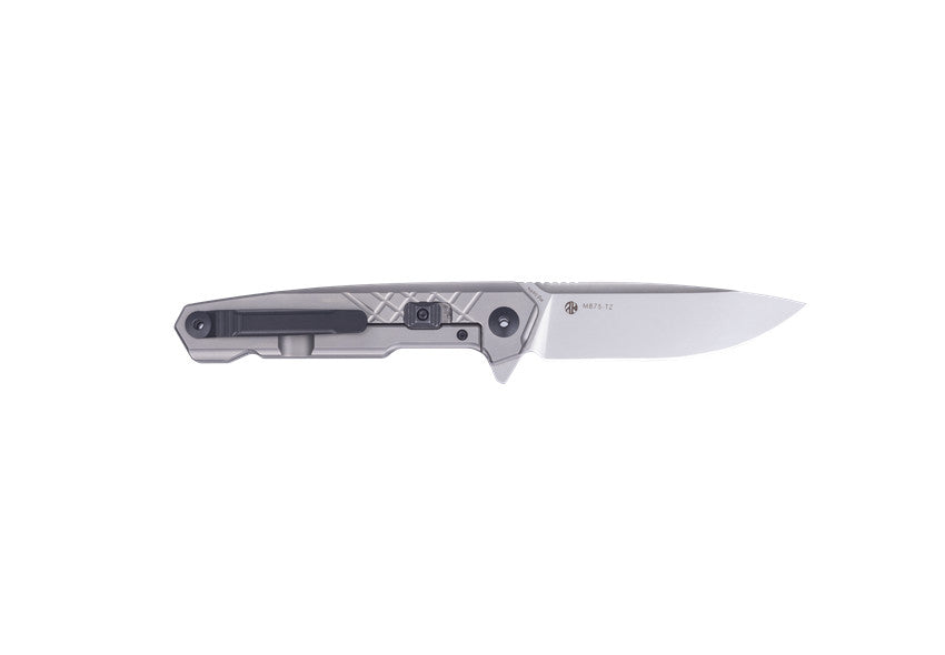 Ruike M875 Folding Knife – N690Co Steel, Titanium Handle w/ Carbon Fiber Bolster