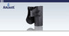 Amomax CZ P07/P09 Paddle Holster - Black | Amomax