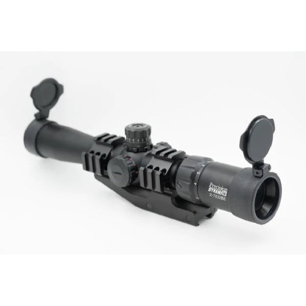 Precision Dynamics 2-7x32 Illuminated Rifle Scope w/ Cantilever Mount