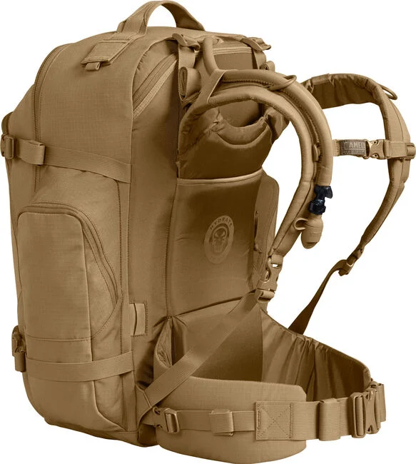 Camelbak BFM 47L Mil-Spec Crux Tactical Backpack w/ 3L Reservoir – Coyote | Camelbak
