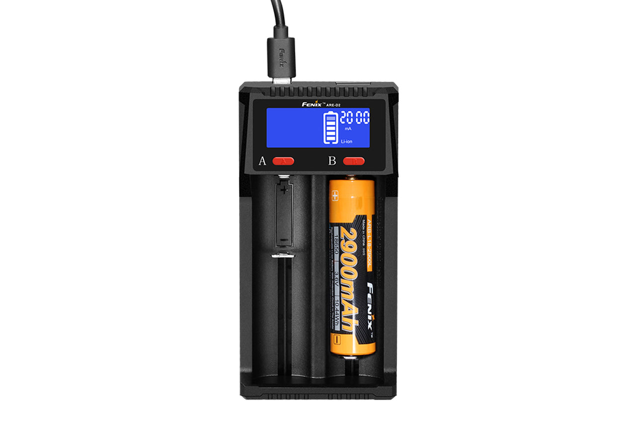 Fenix ARE-D2 Dual Channel Smart Battery Charger | Fenix