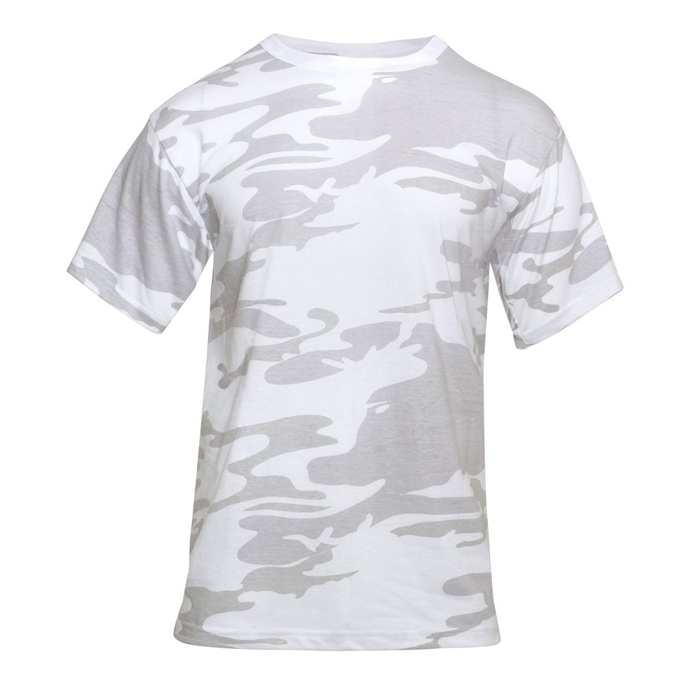 Color Camo T-Shirt – White Camo