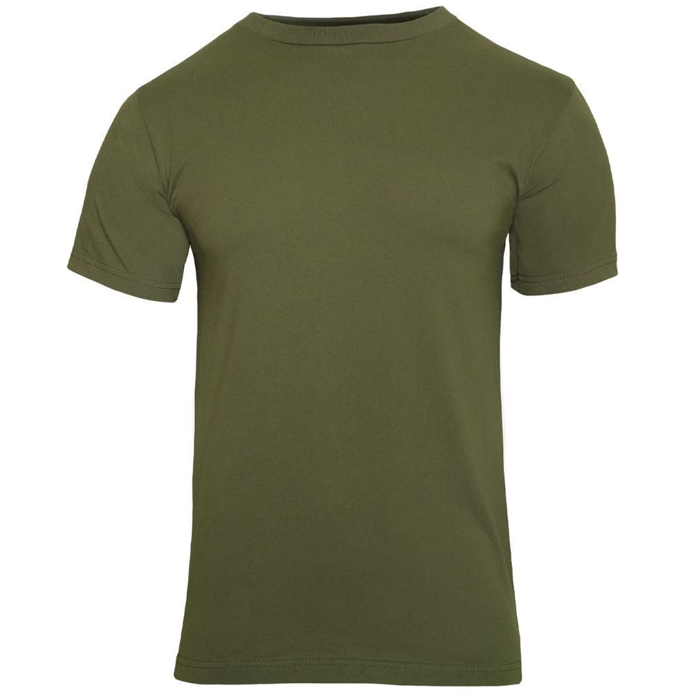 Solid Color 100% Cotton T-Shirt – Olive Drab | Rothco