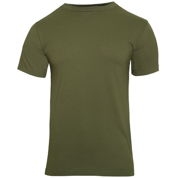 Solid Color 100% Cotton T-Shirt – Olive Drab