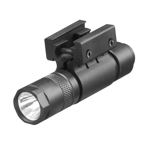 Aim Sports Metal 400 Lumen Flashlight with Pressure Switch and Picatinny Mount | Aim Sport