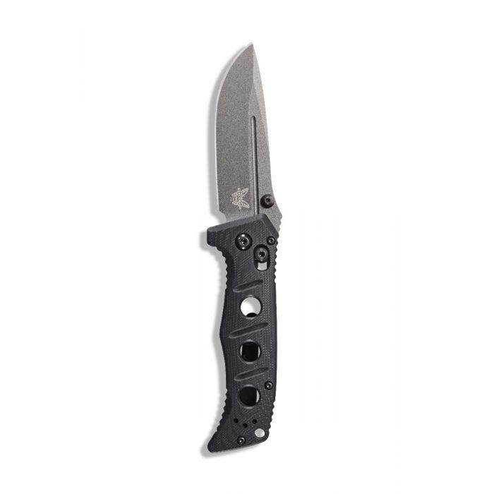 Benchmade 273GY-1 Mini Adamas Folding Knife – Black CPM-Cruwear Steel | Benchmade USA