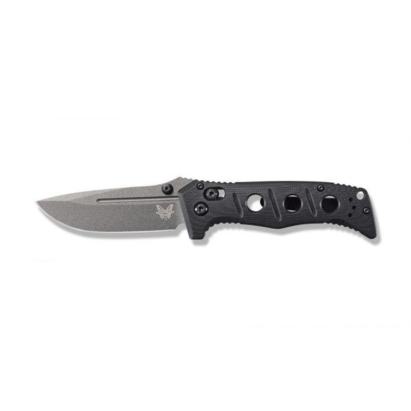 Benchmade 273GY-1 Mini Adamas Folding Knife – Black CPM-Cruwear Steel