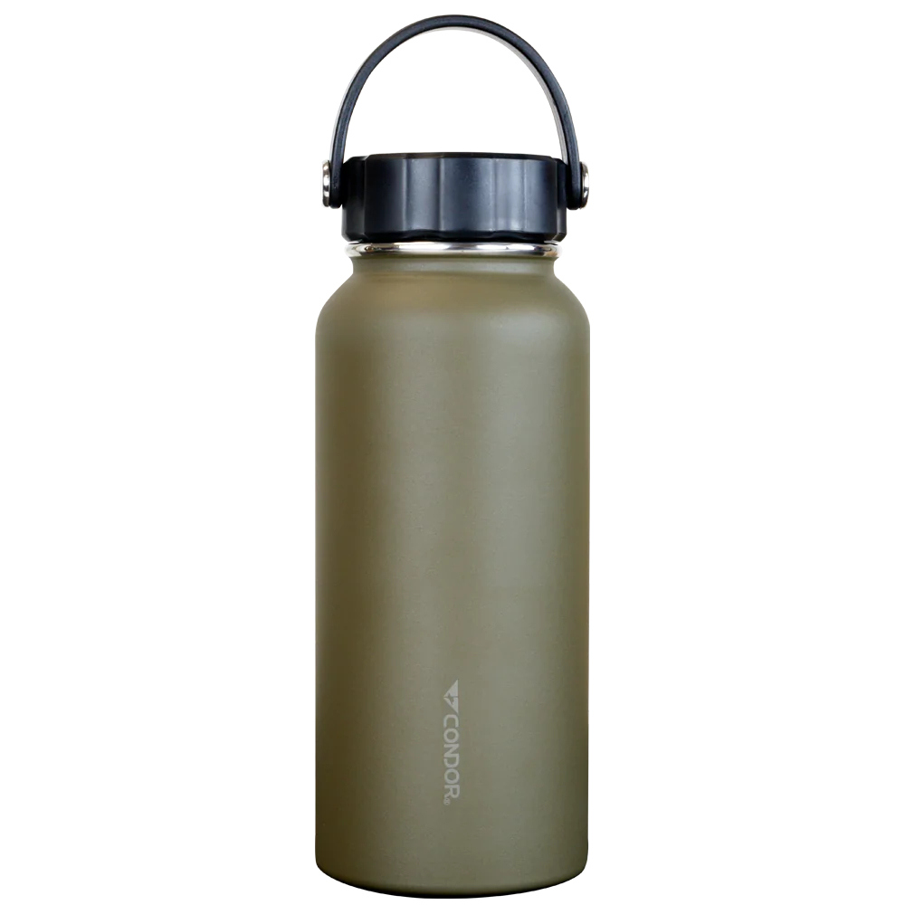 Condor 40oz Vacuum Sealed Thermal Bottle – Dark Earth | Condor