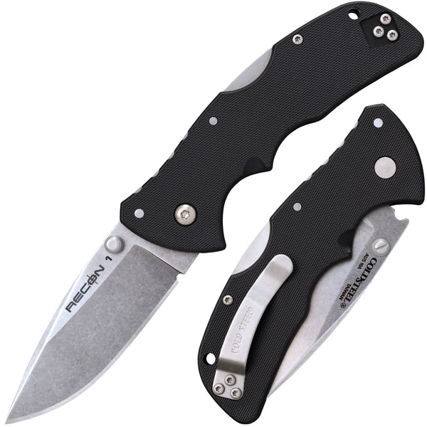 Cold Steel Mini Recon 1 Folding Knife – Spear Point | Cold Steel