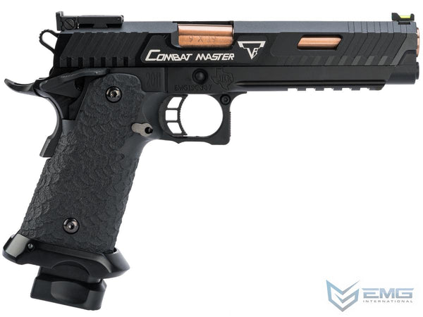 EMG TTI Licensed Combat Master 2011 Green Gas GBB Airsoft Pistol | EMG