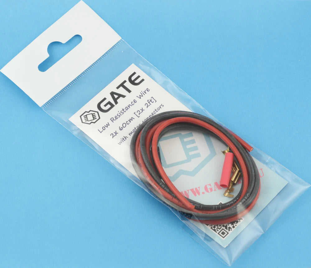GATE Low Resistance Wire 2 x 60cm (2 x 2ft) | Gate