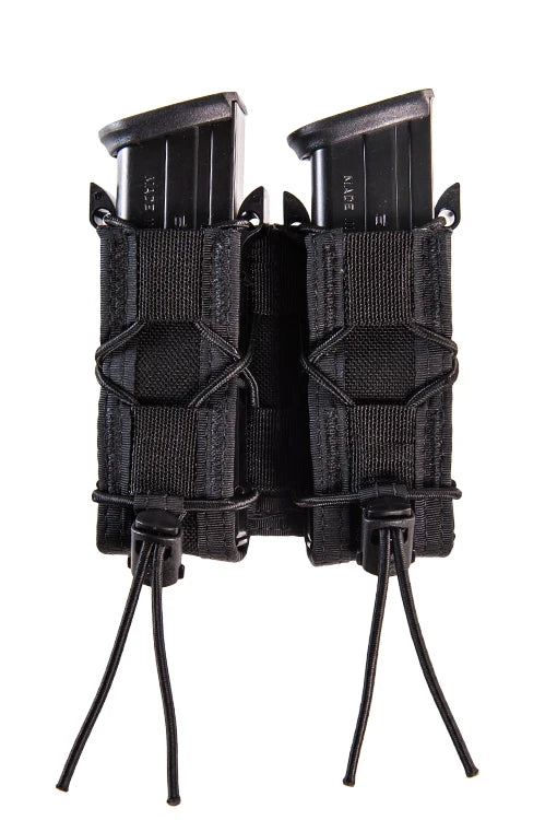 HSGI Double Pistol Taco Pouch – Black/Molle | HSGI