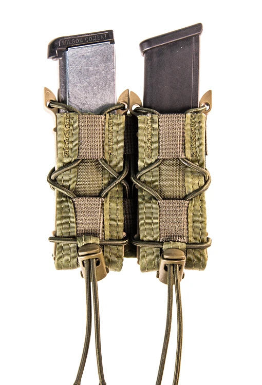 HSGI Double Pistol Taco Pouch – Olive Drab/Molle | HSGI