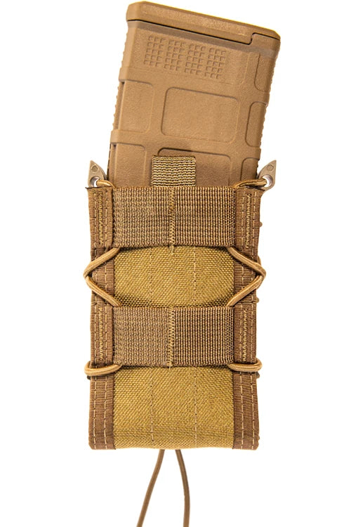 HSGI Single Rifle Mag Taco Pouch – Coyote Brown/Molle