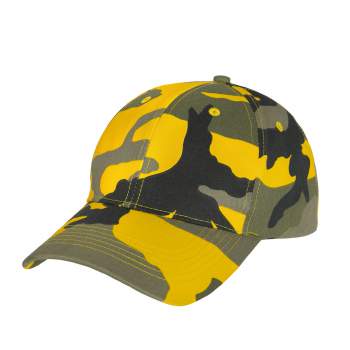 Yellow Camo Supreme Low Profile Cap | Rothco