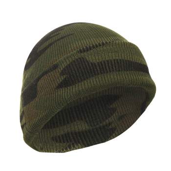 Deluxe Woodland Camo Watch Cap | Rothco