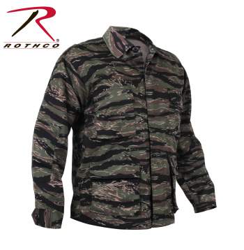 RTC Camo BDU Shirt – Woodland Tiger Stripe Camo