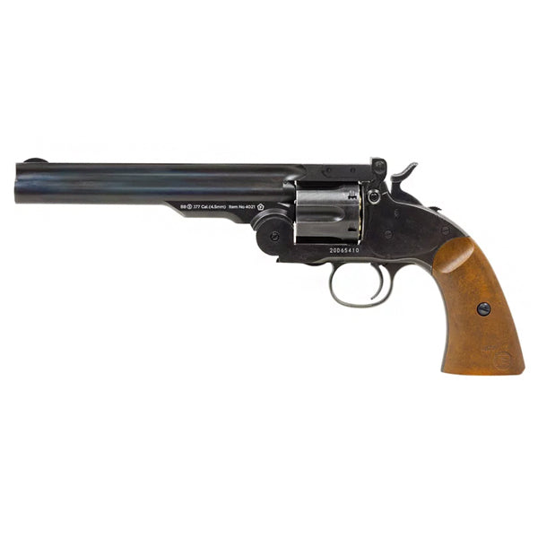 Schofield No.3 Aged 7” CO2 4.5mm BB Revolver | Barra
