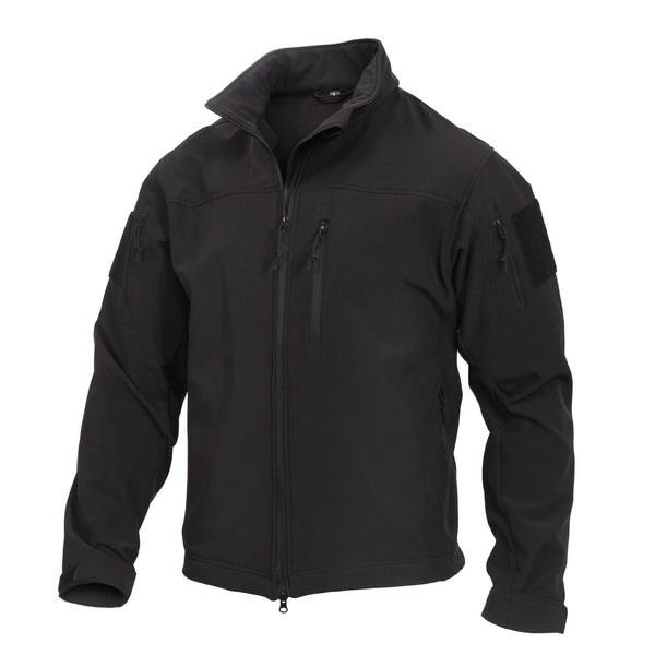 Stealth Ops Soft Shell Tactical Jacket – Black